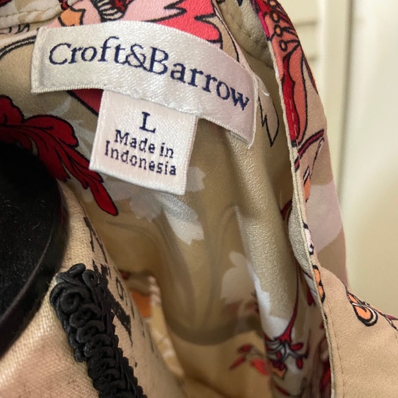 💥NWOT Croft & Barrow Size L Top. - Picture 6 of 6